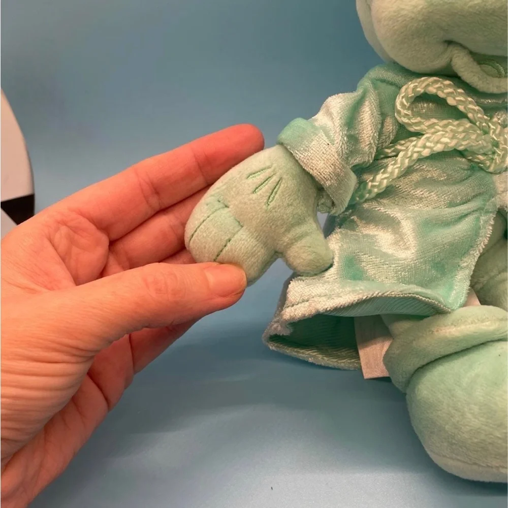 Teal sorcerer mickey paint plush
